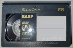 VHS-C kasetten USB'ye aktarım Üsküdar